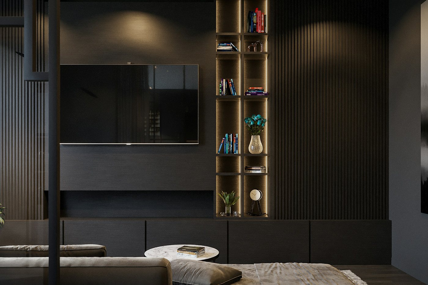 Quarto minimalista